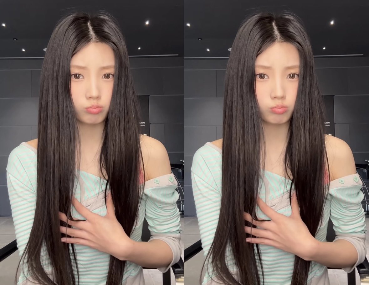 아일릿 원희 착용 룩